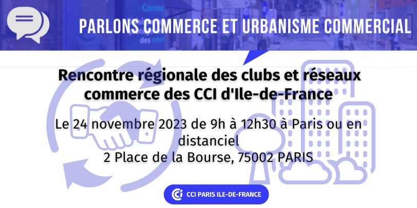 Parlons commerce et urbanisme commercial